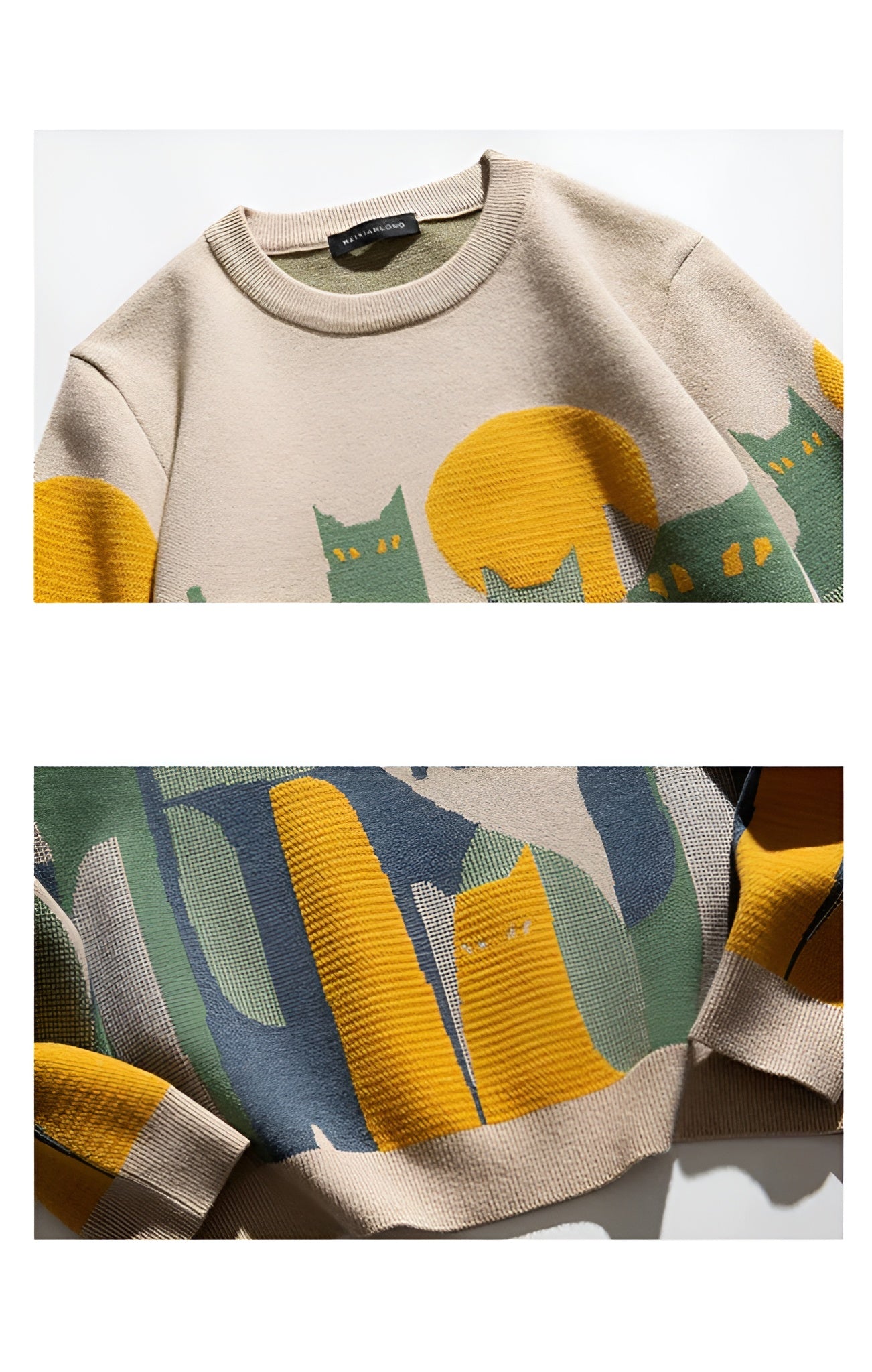 Iván™ | Suéter Unisex de Gatos