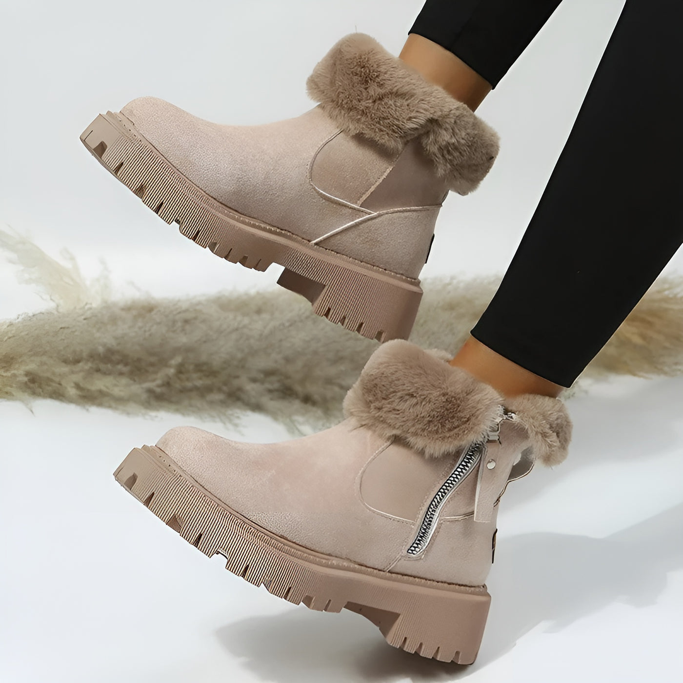 Nuria™ | Botas de invierno cómodas y cálidas