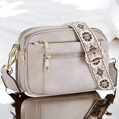 Francisca™ - Bolso de Hombro de Cuero Refinado
