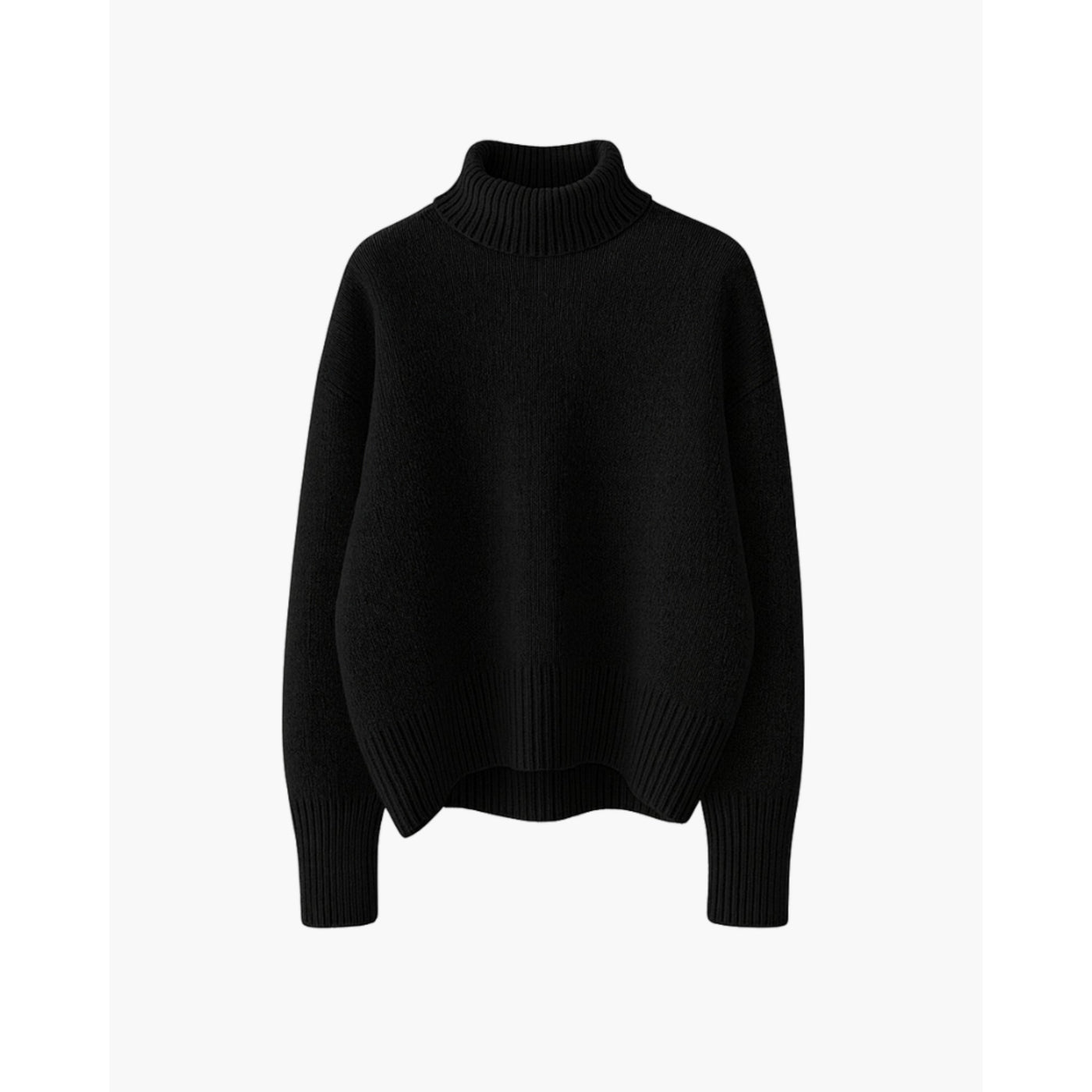 Emilia™ | Suéter Suave de Cuello Alto