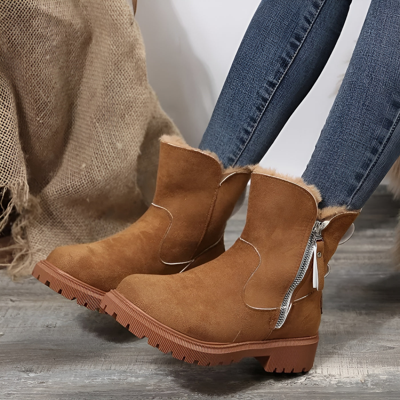 Nuria™ | Botas de invierno cómodas y cálidas