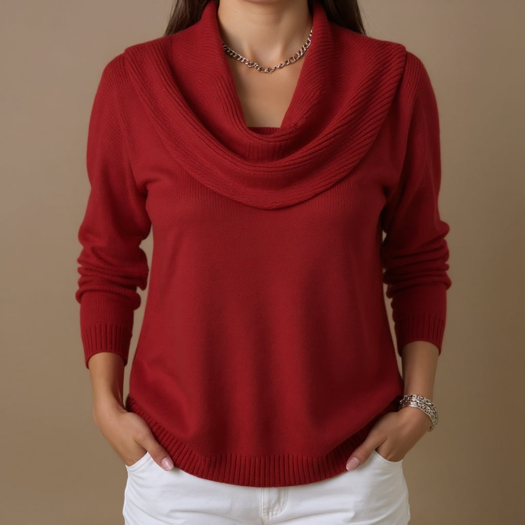 Lisandra™ | Suéter con Cuello Elegante