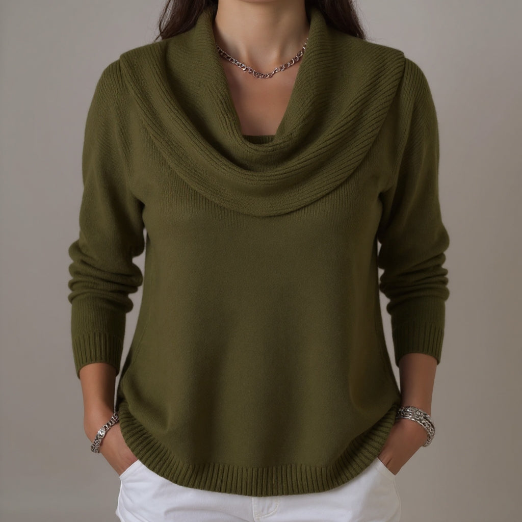 Lisandra™ | Suéter con Cuello Elegante