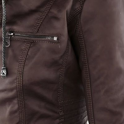 Marta™ | Chaqueta de cuero robusta y elegante