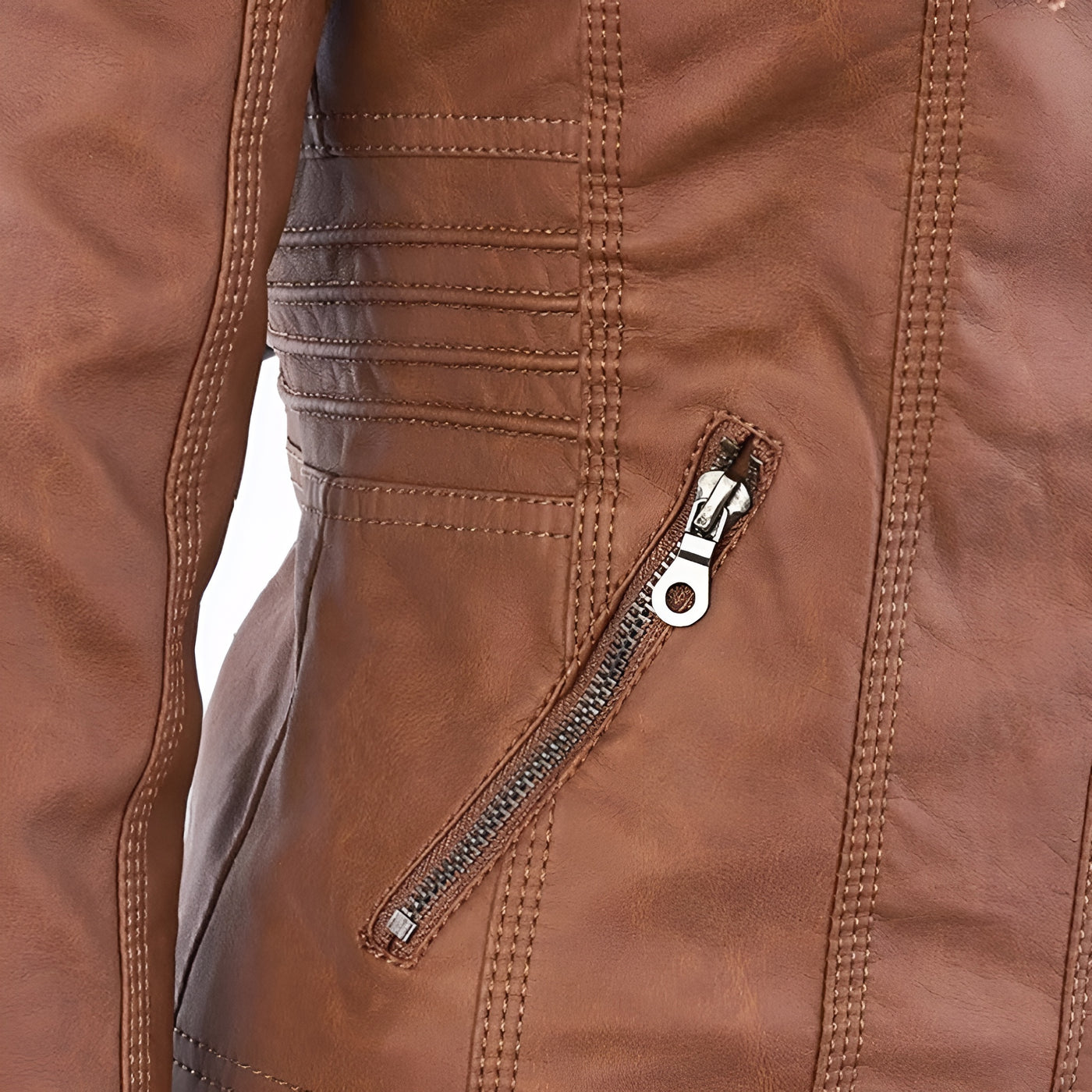 Marta™ | Chaqueta de cuero robusta y elegante