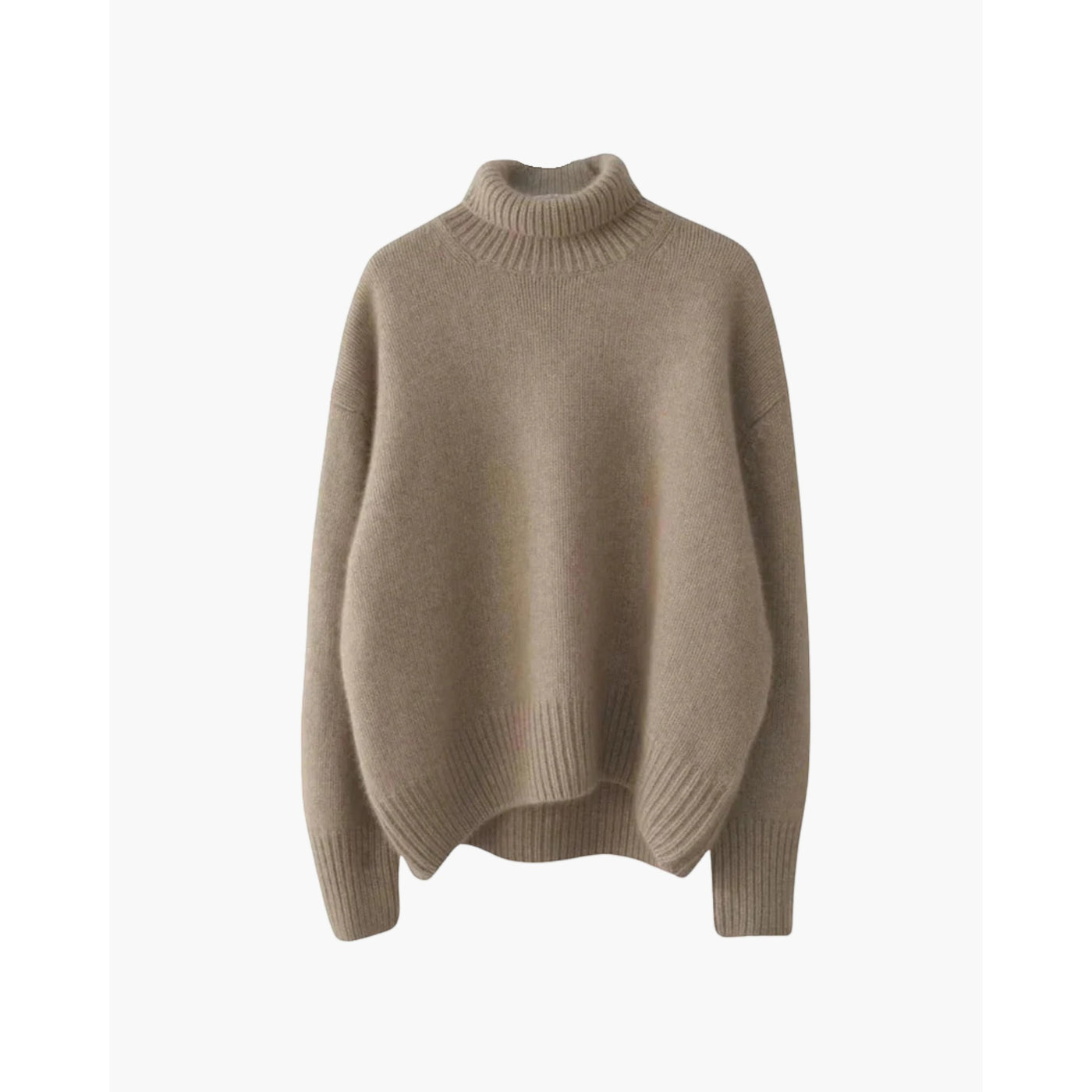 Emilia™ | Suéter Suave de Cuello Alto