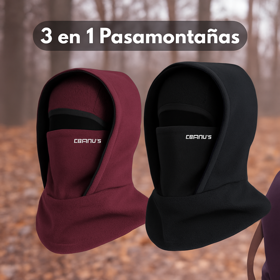 Rogelio™ | 3-en-1 Pasamontañas