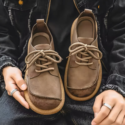 Alberto | Zapatos ortopédicos de cuero premium