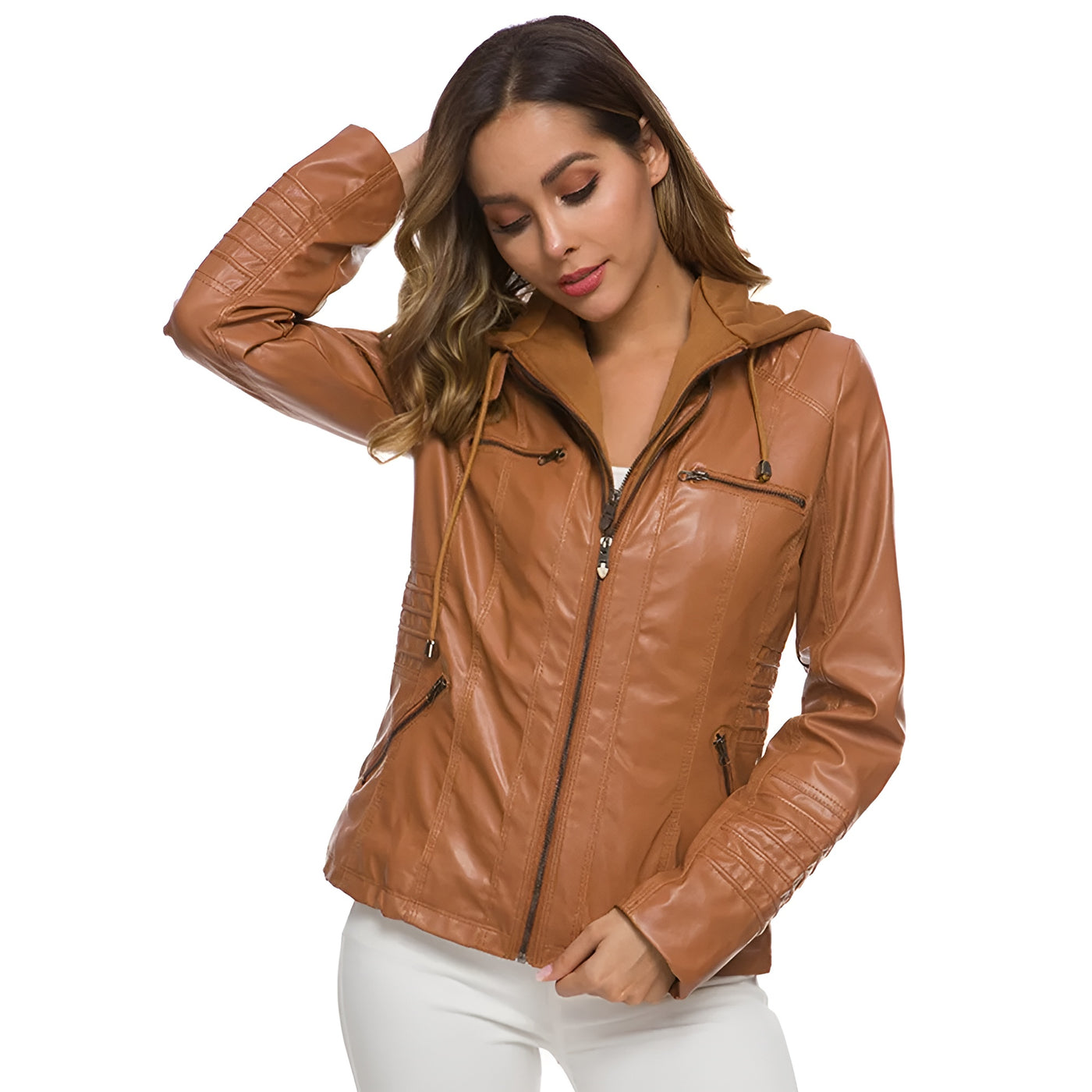 Marta™ | Chaqueta de cuero robusta y elegante