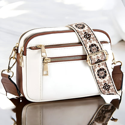 Francisca™ - Bolso de Hombro de Cuero Refinado